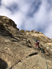 La sblotz si destreggia in calata con grande maestosità e eleganza