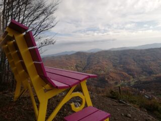 Big Bench verso la Val Mongia