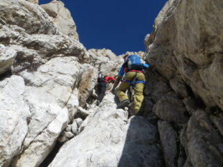 in salita nel canale