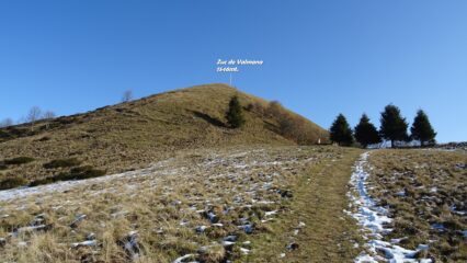 Ultimi metri verso lo Zuc de Valmana.