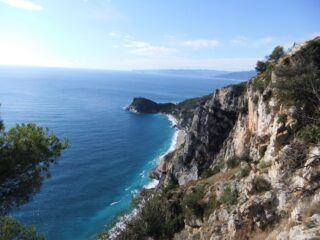Punta Crena dal crinale 