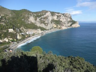 Capo Noli dalla torre di Punta Crena