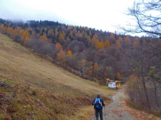 sul versante di Lurisia 