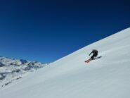 Mattia sul firn