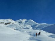 In vista della cima e della Tre Chiosis