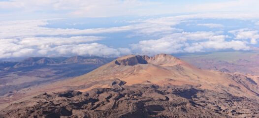 Pico Viejo dalla vetta