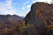 Il M.Ripa e il M.Gifarco salendo la cresta Ovest del monte Ripa