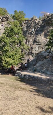 Settore destro con le vie più facili