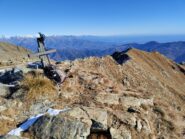 La cresta dalla punta della Croce.