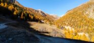 Vallone di salita su ottima strada poderale dal fondo liscio