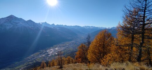 Panorama dalla cima