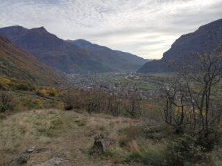 Panorama dal sentiero di rientro