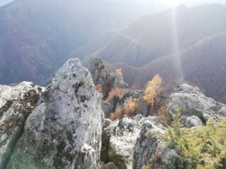 Cresta tra punta principale e dente occidentale
