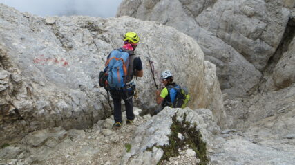 Discesa per la parte alta della Via Gualerzi