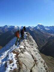 Sulla cresta SE della Resiassa.