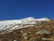 La neve inizia poco sopra il rifugio