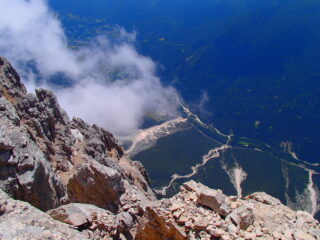 Guardando San Vito dalla Croda Marcora