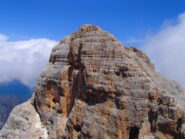 Dalla Fopa de Matia, sguardo verso la Punta Sorapiss (nascosta dietro)