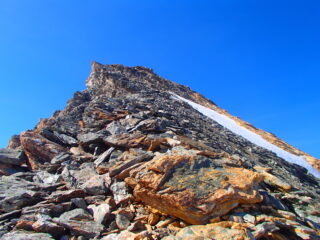 Ultimi metri prima della cima