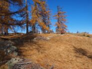 Sulla dorsale, poco prima del Bivacco.