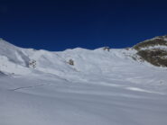 Parte alta dell'itinerario