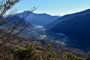 Vista sulla Valle Vigezzo salendo verso Boriale