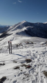 Da cima Mares al fondo il Soglio..