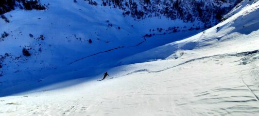 neve più difficile verso piano della Cioma