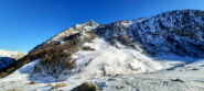 bella visuale sul versante ovest nord ovest del Fantino