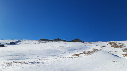 Alpe Cialma scendendo dal plateau