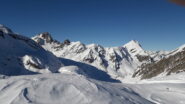 dal colle Valonetto  dx la Bianca a sx il becco Grande..