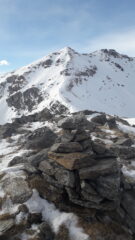 dai fortini al fondo la cima di Crosa..