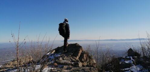 uno sguardo verso la pianura