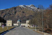 L’arrivo a Oropa