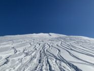 La parte superiore interamente tracciata