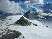 Monte Rotondo (m.2495) con le nebbie in formazione....