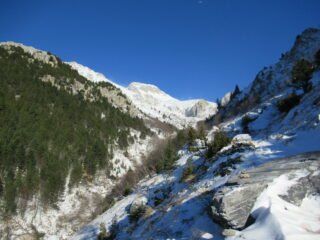 Vallone delle Saline con l'omonima cima 