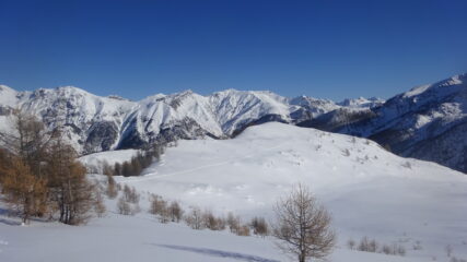 Lungo avvicinamento alla Serra di Bal