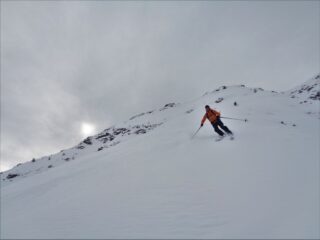 Parte alta del versante Est