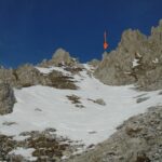 Inizio della rampa e gendarme