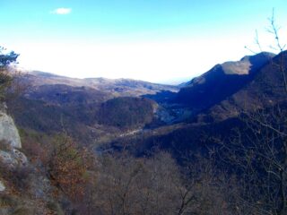 vista su bassa valle Maira