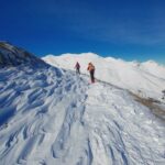 neve ventata dopo il Colle di Tenda