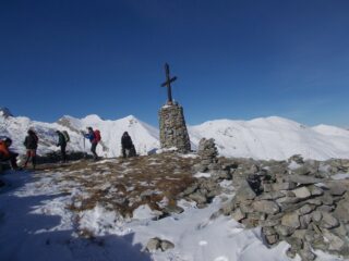 arrivo in cima