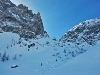All'imbocco del vallone sotto Rocca Parvo