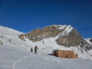Passaggio al biv. Fauniera