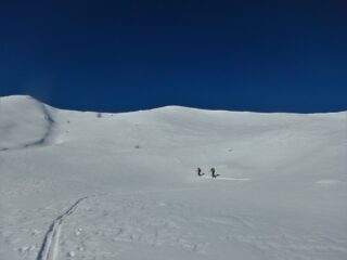Il bel pendio della quota 2452