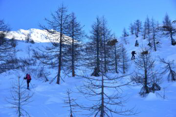 Salendo verso il Giulian