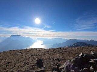 Vista lago dal M.te Bregagnino
