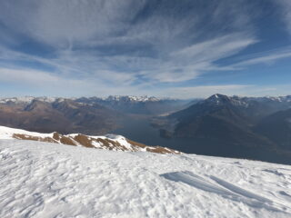 Vista verso il Legnone dal M.te Bregagno