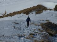 si arranca con gli attrezzi sulla poca neve